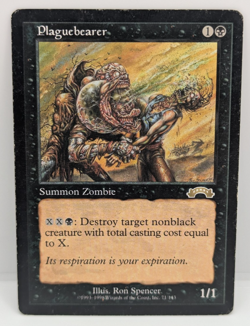 Plaguebearer Exodus Regular MP MTG - Image 1
