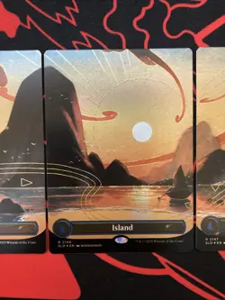 Island Dandan Secret Lair Drop Foil Rare Complete Set 2144 2145 2146 2147 MTG NM - Image 5