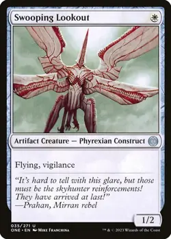 NM Swooping Lookout, MTG, Phyrexia: One, Magic the Gathering, 35 - Image 1