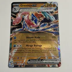 Greninja EX 106/167 Double Rare - Twilight Masquerade - Pokemon TCG Card - Image 1