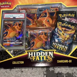 🔥Pokemon TCG: Hidden Fates Collection Charizard GX Box + PSA 10 CHARIZARD GX 🔥 820650803956 - Image 5