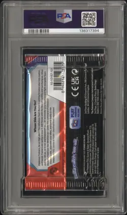 2025 Pokemon Destined Rivals Booster Pack Cynthia and Garchomp Art PSA 9 Mint - Image 2