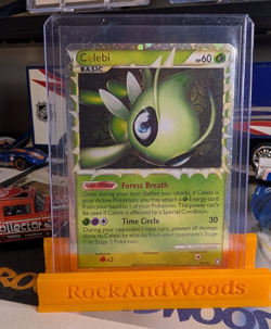 Celebi Prime 92/102 Triumphant Ultra Rare Holo Pokemon LP - Image 1