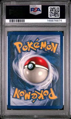 1999 vintage POKEMON Base Set SHADOWLESS MACHOKE PSA 8 NM/MT #34/102 Uncommon - Image 2