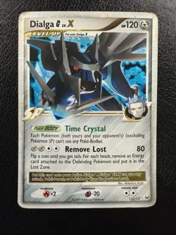 Pokemon Dialga G LV.X 122/127 Platinum Ultra Rare Holo HP - Image 1