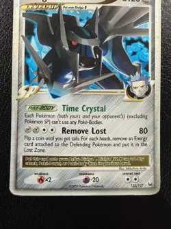 Pokemon Dialga G LV.X 122/127 Platinum Ultra Rare Holo HP - Image 3