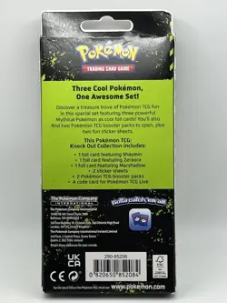 2023 Pokemon Knock Out Collection Box-Zeraora, Shaymin, Marshadow - Image 2