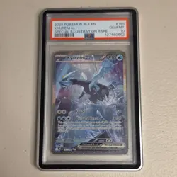 Pokemon Kyurem EX 165 Special Illustration Rare Black Bolt PSA 10 Gem Mint - Image 1