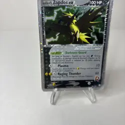 Pokemon TCG Rocket's Zapdos ex 106/109 EX Team Rocket Returns Ultra Rare Holo - Image 5