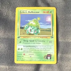 Pokemon TCG Erika's Bulbasaur Gym Challenge Uncommon 39/132 1st Edition - Image 1