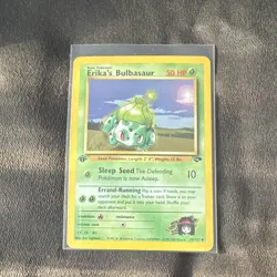 Pokemon TCG Erika's Bulbasaur Gym Challenge Uncommon 39/132 1st Edition - Image 3