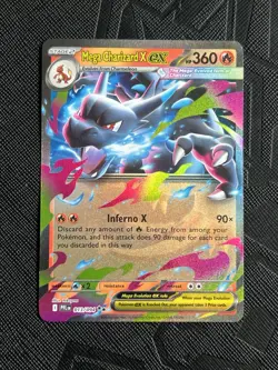 Pokemon TCG Mega Charizard X Ex 13/94 Phantasmal Flames Double Rare - NM - Image 3