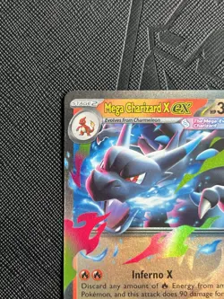 Pokemon TCG Mega Charizard X Ex 13/94 Phantasmal Flames Double Rare - NM - Image 4