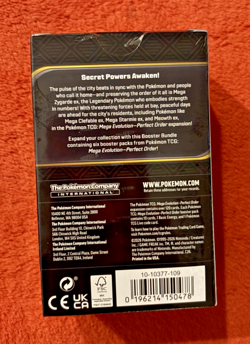 Perfect Order Booster Bundle; Pokemon TCG: Mega Evolution; New, Factory Sealed - Image 3
