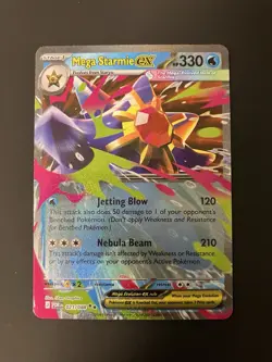 Pokemon TCG Perfect Order Mega Starmie EX 021/088 - Double Rare - 330hp - NM - Image 1