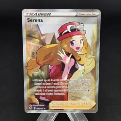 Pokemon TCG Serena (Full Art) Silver Tempest 193/195 Holo Ultra Rare NM - Image 1