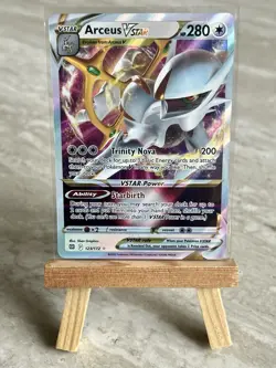 Pokemon TCG Arceus VSTAR 123/172 Brilliant Stars Ultra Rare Holo (English) - NM - Image 1