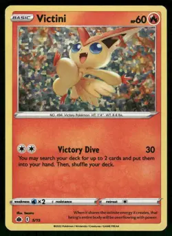 Victini - 5/15 005/015 Promo Holo Pokemon NM - Image 1