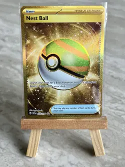 Pokemon TCG Nest Ball 255/198 Scarlet & Violet Base Set Hyper Rare (English) -NM - Image 1