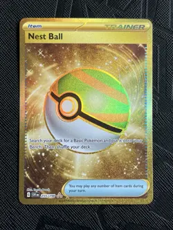 Pokemon TCG Nest Ball 255/198 Scarlet & Violet Base Set Hyper Rare (English) -NM - Image 3
