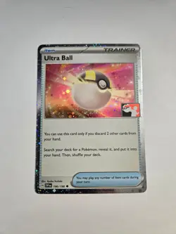 Pokemon TCG Ultra Ball Cosmo Holo Prize Pack 196/198 NM - Image 1