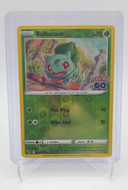 Bulbasaur 001/078 Pokemon GO Reverse Holo - Image 1