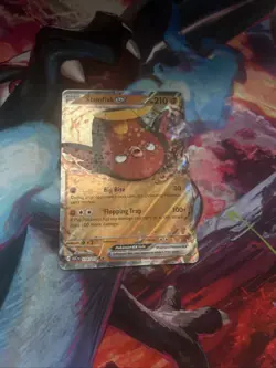 Stunfisk EX 114/217 Double Rare Ascended Heroes 210 HP Holo Pokemon TCG - Image 1