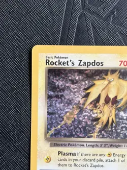 Pokemon TCG Rocket’s Zapdos 15/132 Classic Collection Celebrations Holo - NM - Image 4