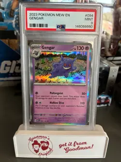 2023 Pokemon MEW EN 151 - GENGAR #94 (HOLO) - PSA 9, MINT! Fresh Slab! - Image 1