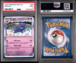2023 Pokemon MEW EN 151 - GENGAR #94 (HOLO) - PSA 9, MINT! Fresh Slab! - Image 3