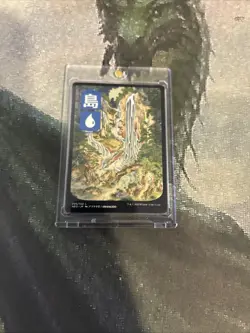 MTG Island (295) - JP Full Art - Kamigawa: Neon Dynasty (NEO) #295 MTG - Image 5