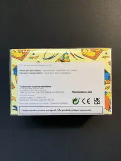 Pokemon Center Double Deck Box Battle Start Pikachu Charizard Lucario New Sealed - Image 2