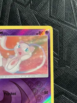 Pokemon TCG Mew 32/68 Hidden Fates Reverse Holo Rare (English) - LP - Image 5
