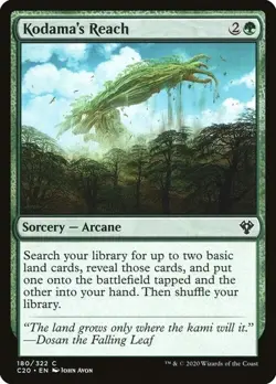 1x Kodama's Reach Commander: Ikoria - MTG Magic NM - Image 1