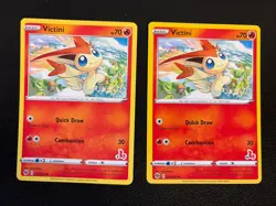 Pokemon TCG Victini 007/073 Battle Academy 2022 Basic 70HP - Image 1