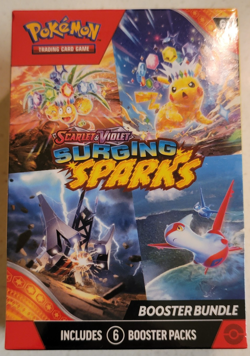 Surging Sparks Booster Bundle Pokemon TCG Scarlet and Violet Factory Sealed New - Image 1