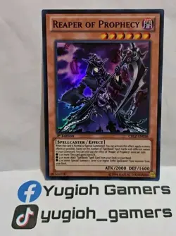 YUGIOH REAPER OF PROPHECY CBLZ-EN036 1 ST EDITION SUPER LIGHT PLAYED - Image 1