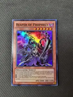 1x Yugioh - Reaper of Prophecy - CBLZ-EN036 - Super Rare 1st Edition LP - Image 1