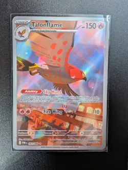 Talonflame 091/088 Illustration Rare Pokemon TCG Perfect Order NM Pack Fresh - Image 3