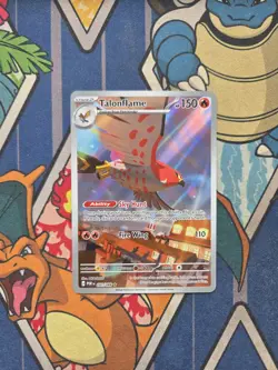 Pokemon Perfect Order Talonflame Illustration Rare IR Full Art 091/088 NM - Image 1