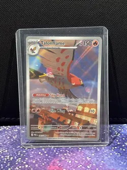Talonflame 091/088 IR Pokemon Perfect Order Illustration Rare Pokemon TCG NM - Image 1