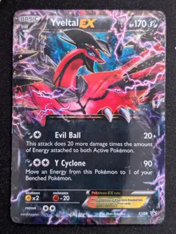 Yveltal EX - XY08 XY Promos Pokemon TCG MP - Image 1