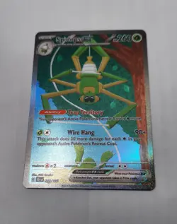 Pokemon Spidops ex Full Art Holo 260 HP Scarlet & Violet 243/198 - Image 2