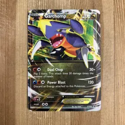Garchomp EX - XY09 - Ultra Rare Promo - Damaged Pokemon - Image 1