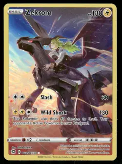 Pokemon Cards Zekrom TG05/TG30 Brilliant Stars Trainer Gallery Holo NM - Image 1