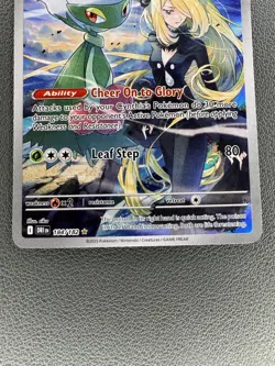 Pokemon TCG Cynthia's Roserade 184/182 Destined Rivals Illustration - NM - Image 3