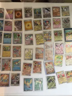 Pokemon Temporal Forces Mixed Card Lot Houndstone ex Ursaluna ex Binders Boxes - Image 1