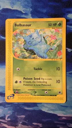 Bulbasaur 94/165 Expedition Rare Pokemon Card Base Set LP - Image 1