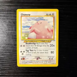 Chansey 31/105 Uncommon Neo Destiny Unlimited 2000 Pokemon Card TCG LP - Image 1