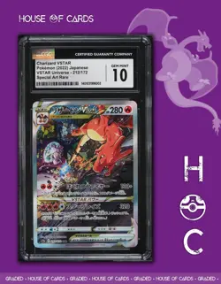 🔥Charizard VSTAR S12a 212/172 Japanese Full Art VSTAR Universe 2022 CGC 10 🔥🐲 - Image 1